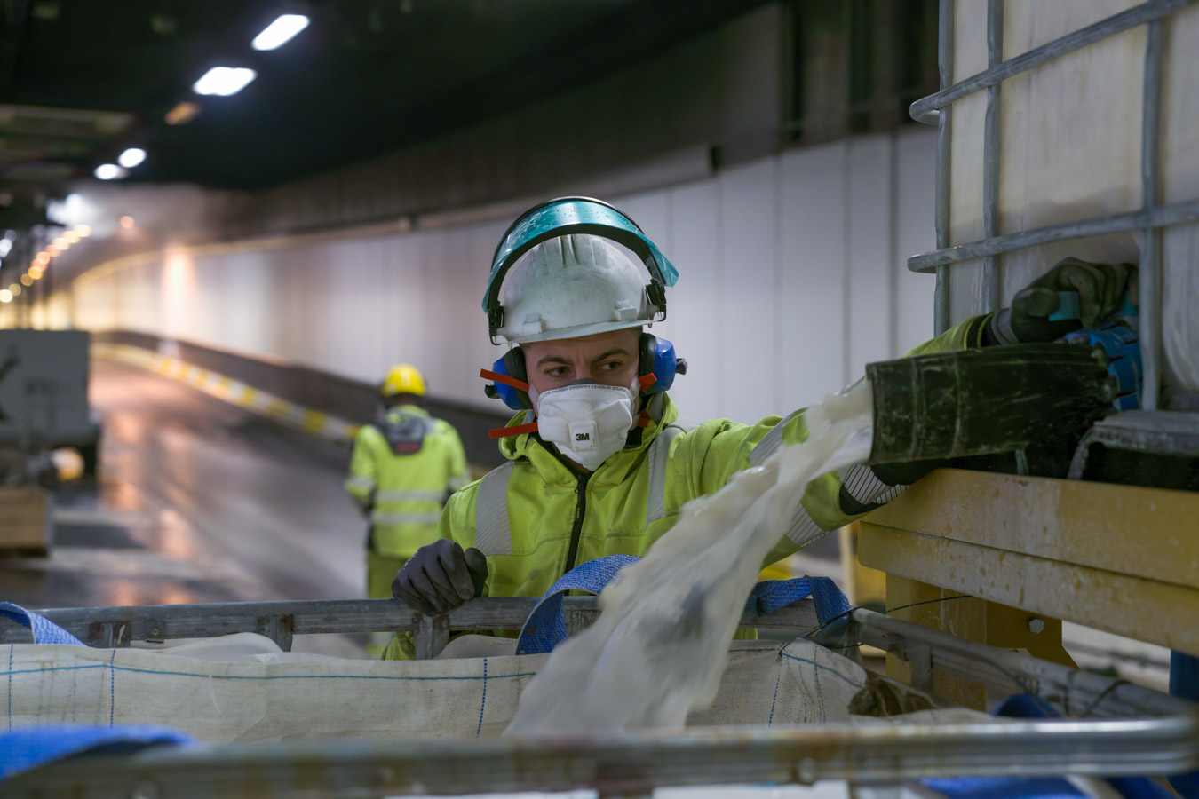 Infrastructuurwerken tunnelonderhoud Brussel Jan De Nul