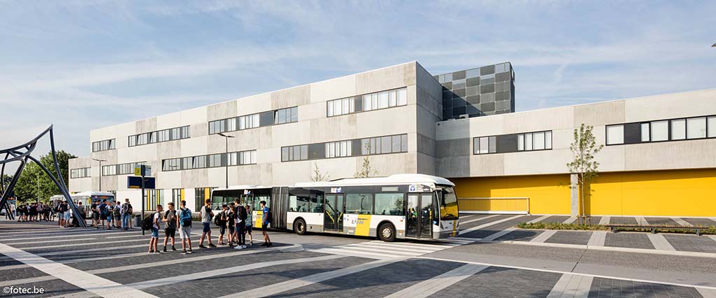 TISM Bree grondfotografie architectuurfotografie DeLijn